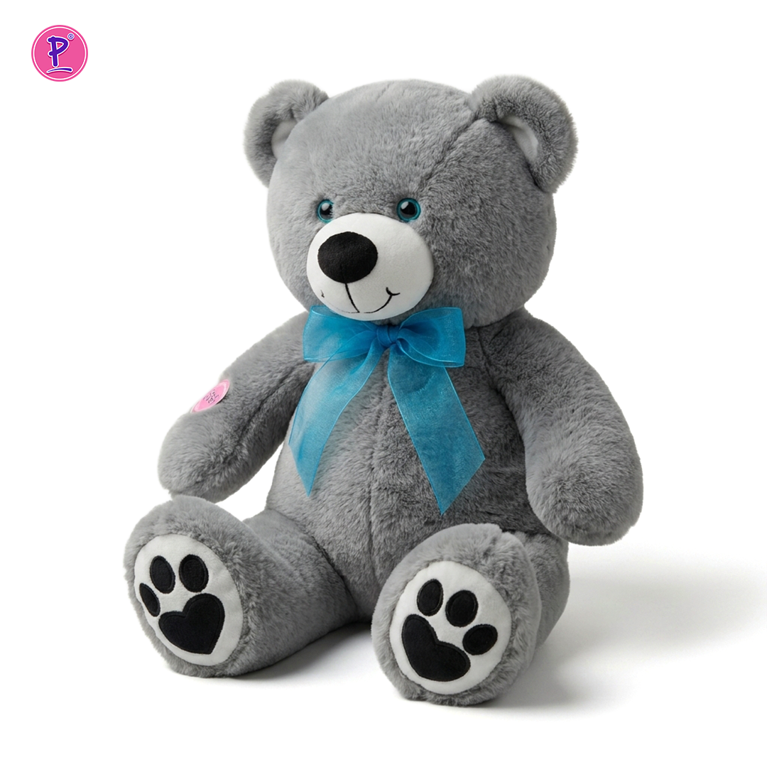PELUCHE OSO CLASICO GRIS