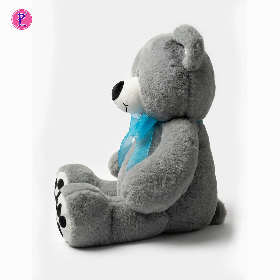 PELUCHE OSO CLASICO GRIS - Imagen 3