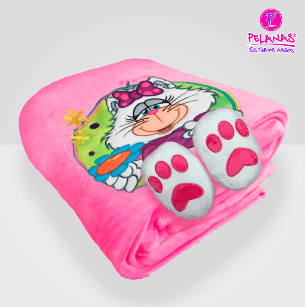 Manta michel patitas pelanas