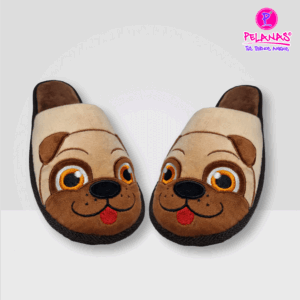 PANTUFLA PUG CAMEL