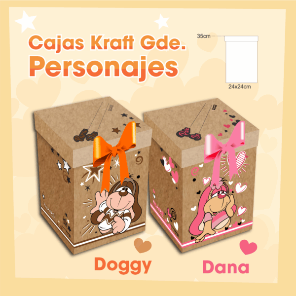 CAJA KRAFT GDE PERSONAJES - Imagen 2